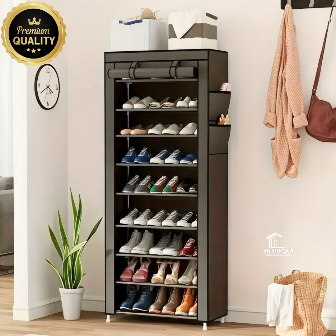 Zapatero de 9 Niveles para 27 pares + Forro