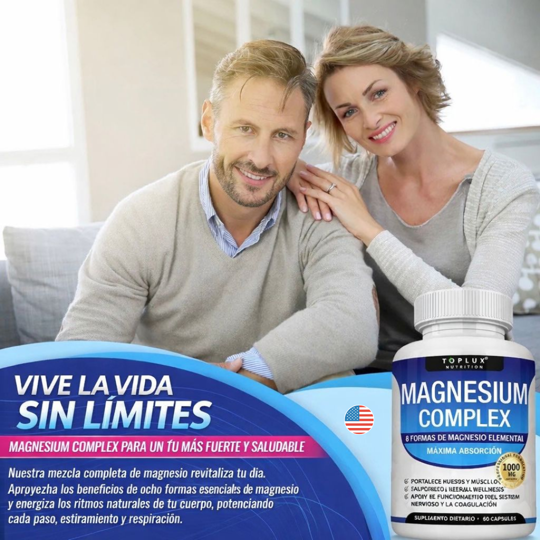 Magnesio Complex 8 en 1 x90 Cápsulas
