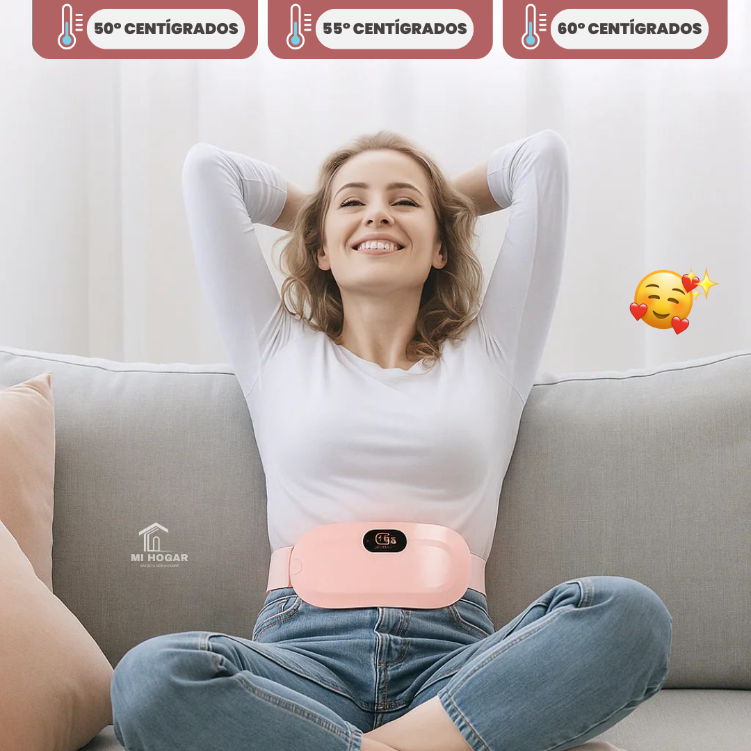 Cluecare® | Cinturón Térmico y Masajeador para Cólicos