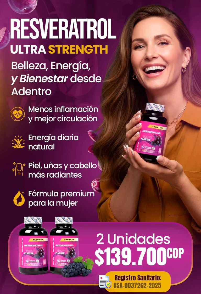 Resveratrol Ultra Strength 12.600 mg