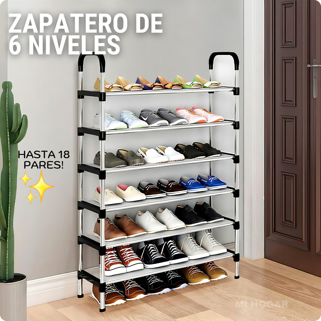 Organizador de Zapatos de 6 Niveles