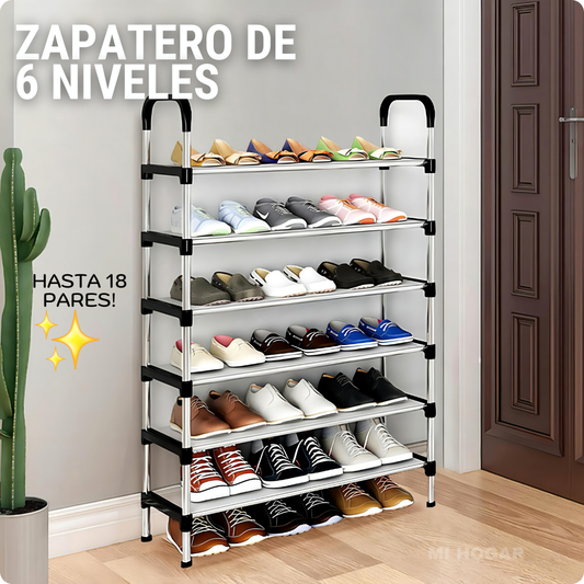 Organizador de Zapatos de 6 Niveles