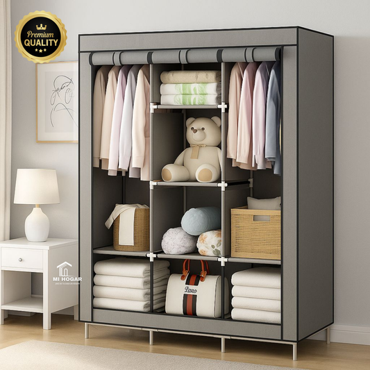 Multirack® | Clóset Armable de 3 Cuerpos con Forro