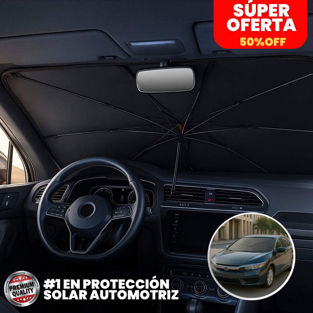Sombrilla Retráctil para Carro | Siempre Fresco