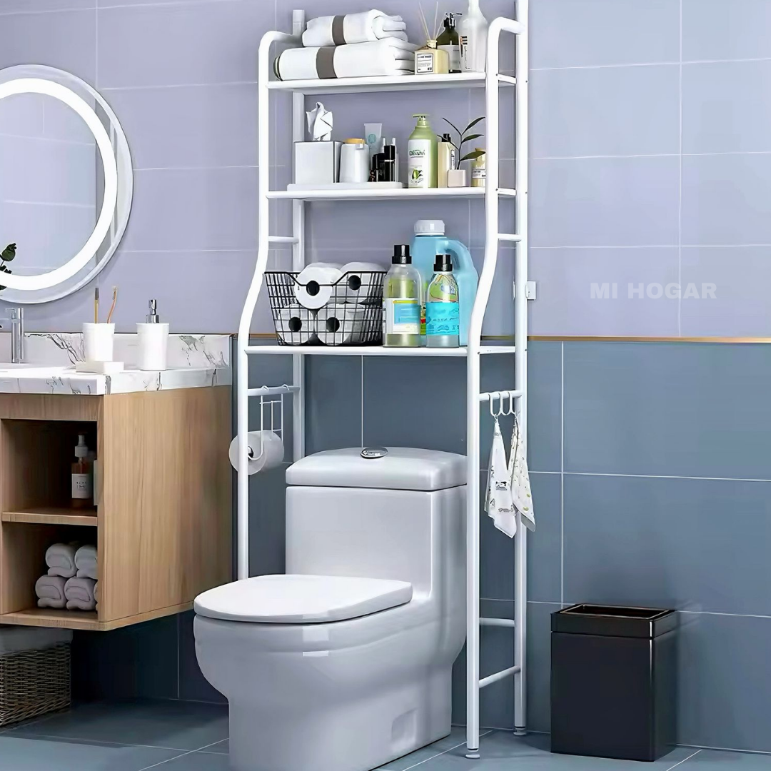 Rack organizador de 3 Niveles para Baño