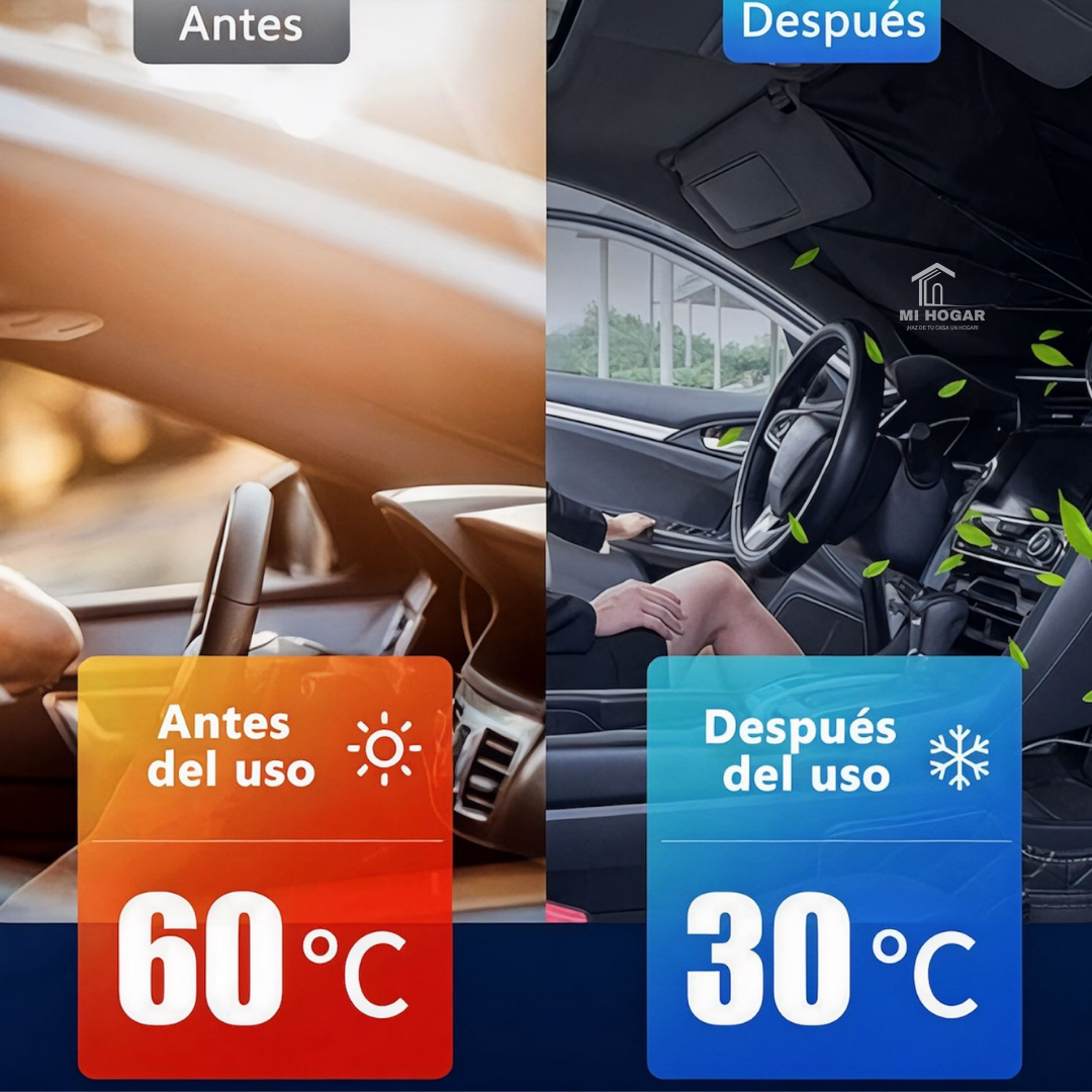 Sombrilla Retráctil para Carro | Siempre Fresco