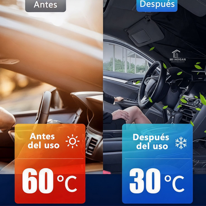 Sombrilla Retráctil para Carro | Siempre Fresco