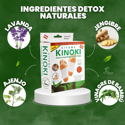 Parches Detox para Pies | Libera toxinas mientras duermes