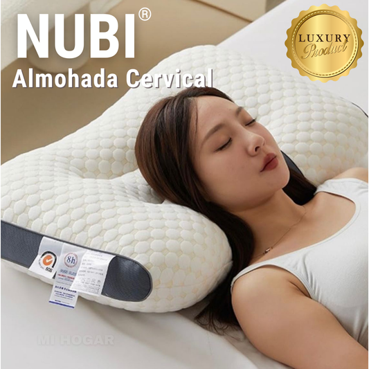 Nubi® | Almohada Ortopédica Cervical de Descanso