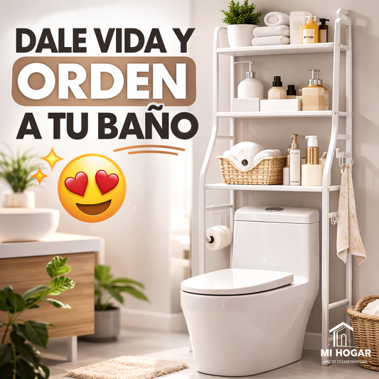 Racker™ | Organizador de 3 Niveles para Baño