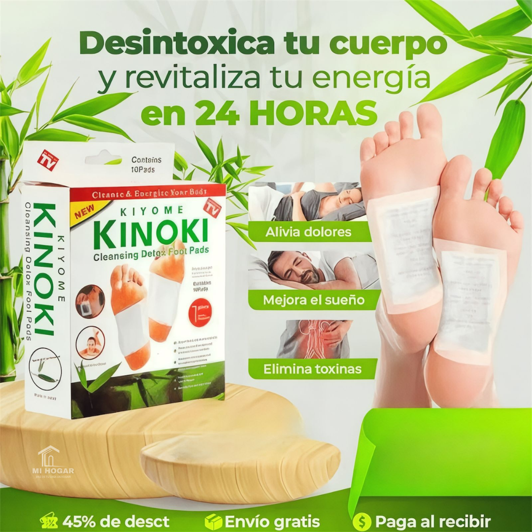 Parches Detox para Pies | Libera toxinas mientras duermes