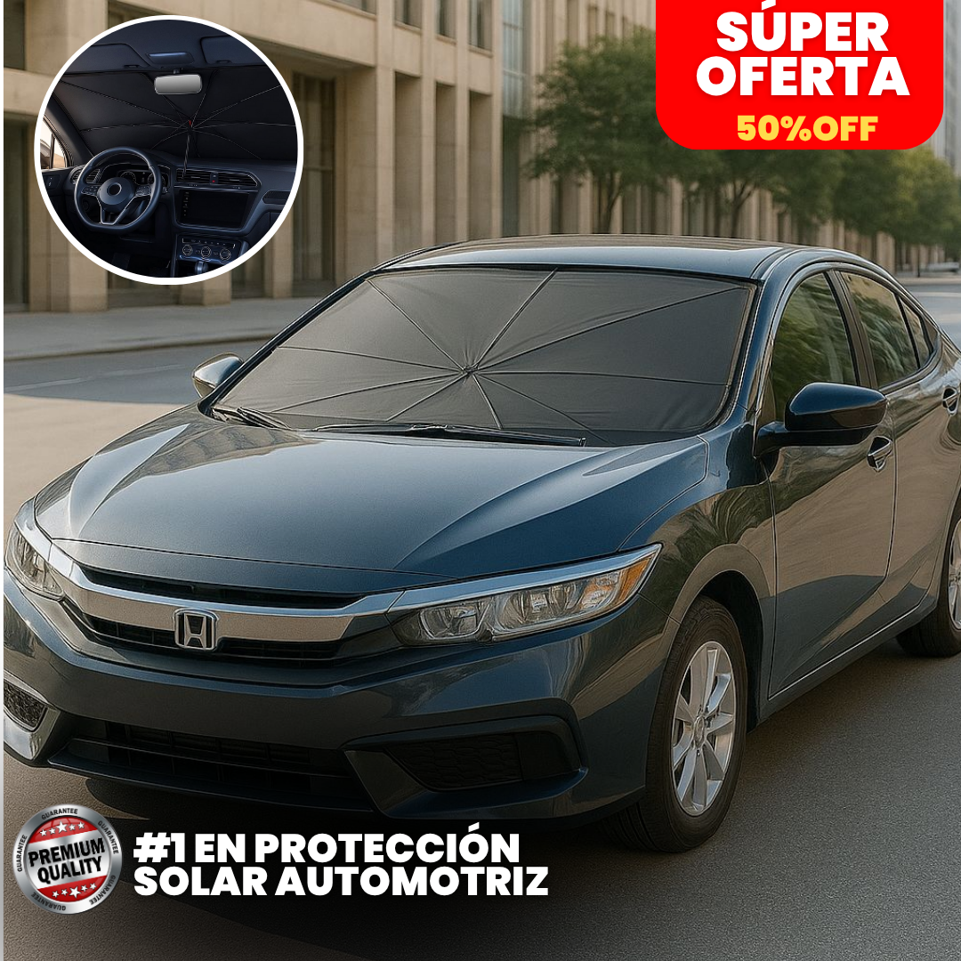 Sombrilla Retráctil para Carro | Siempre Fresco