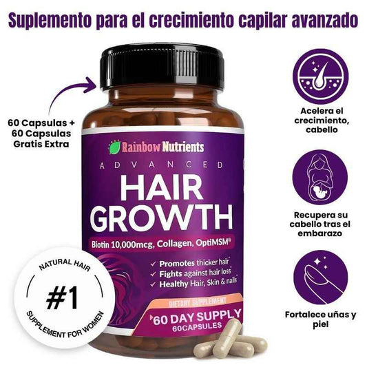 Hair Growth™ Suplemento para el crecimiento capilar avanzado