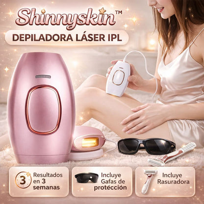 ShinnySkin® Depiladora Láser Permanente IPL