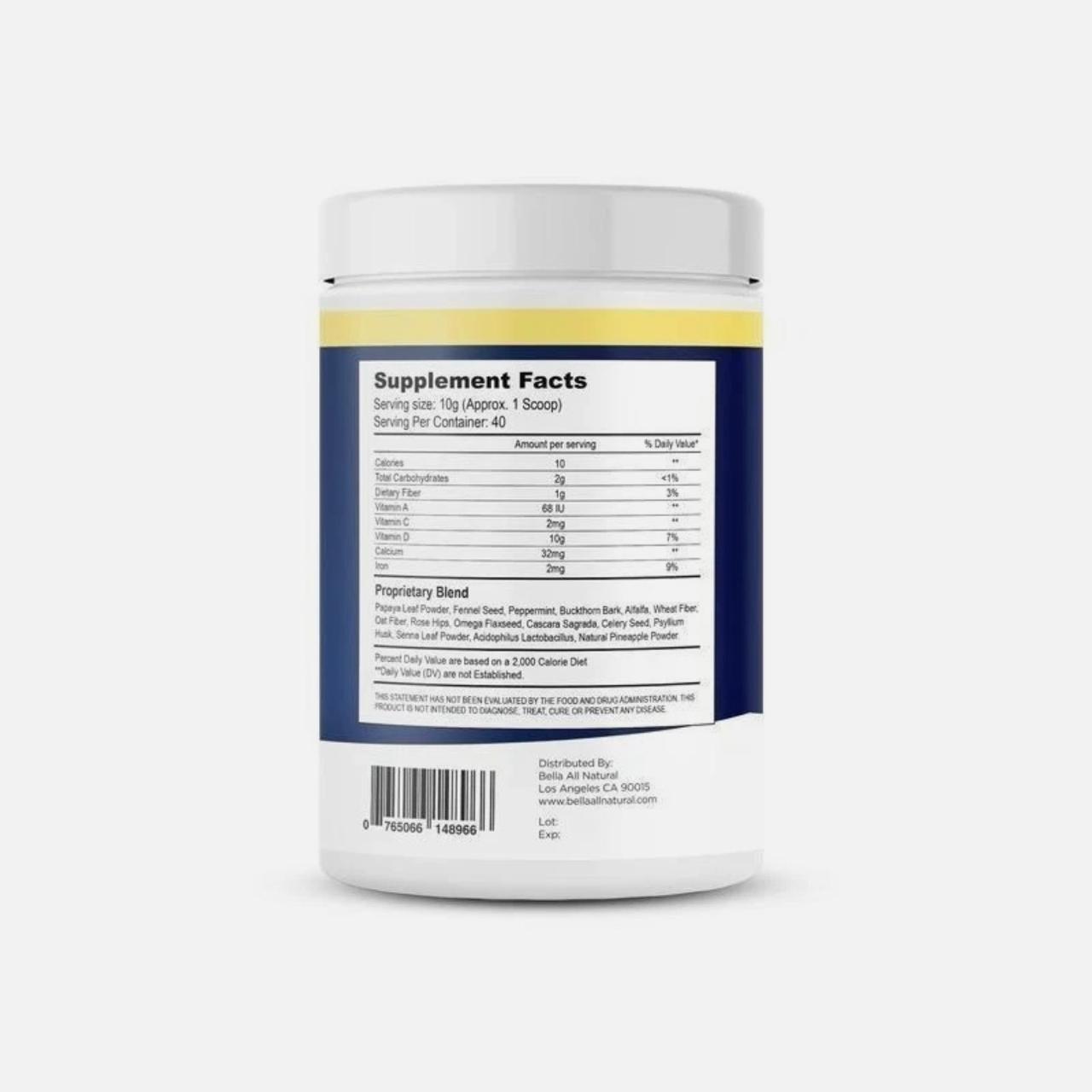 Extreme Bella Detox Powder | 100% Organic