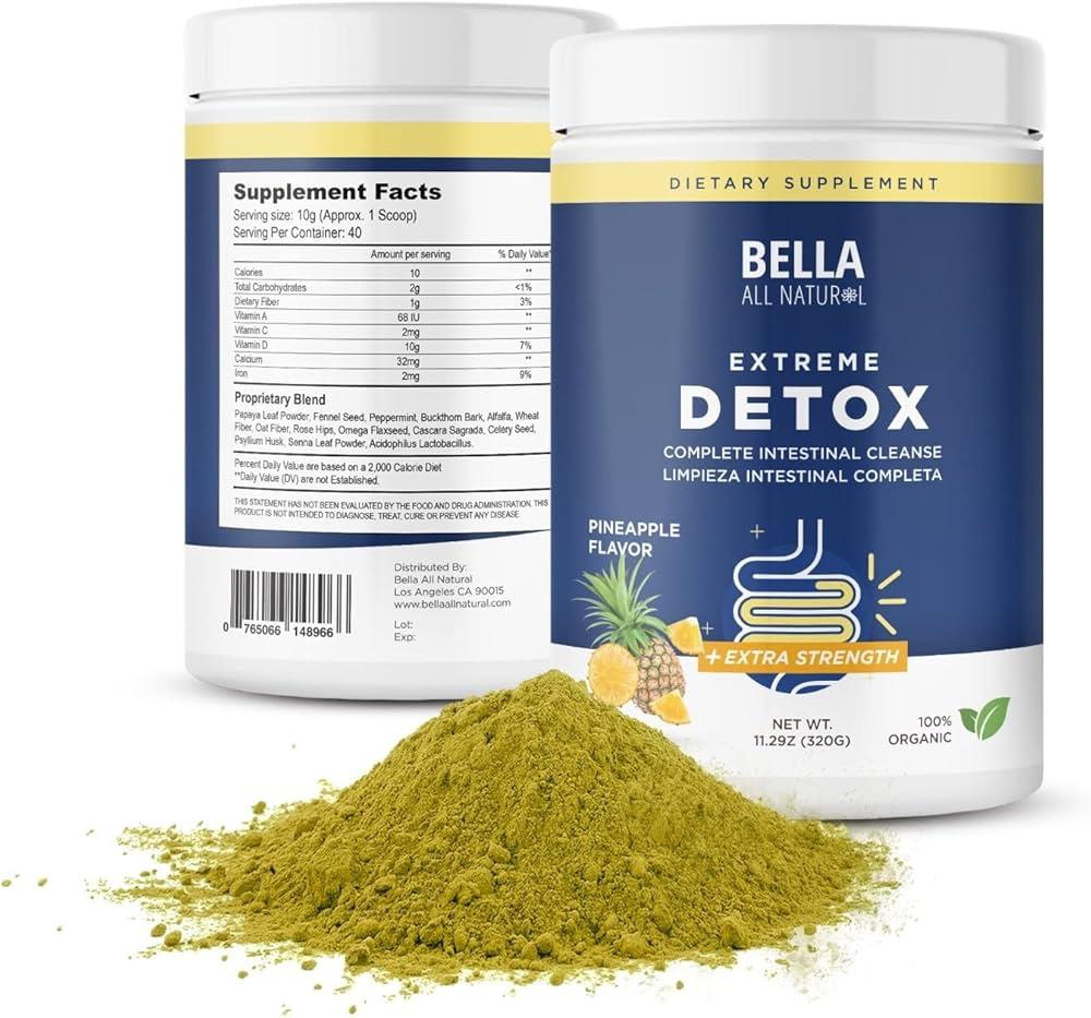 Extreme Bella Detox Powder | 100% Organic