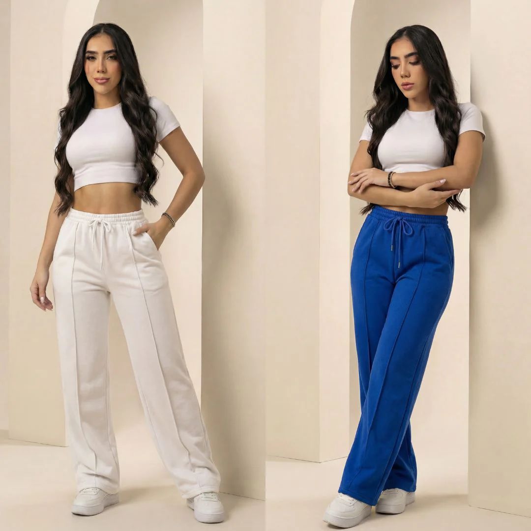 Jogger Bota Recta Premium Cómodo y Fresco | Algodón 100%