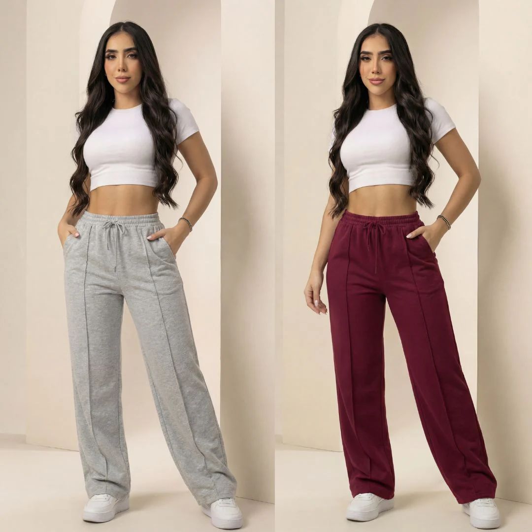 Jogger Bota Recta Premium Cómodo y Fresco | Algodón 100%