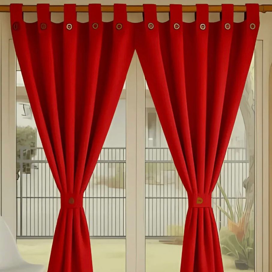 Cortinas Semi Blackout Jacquard 2 Paños 140x210cm