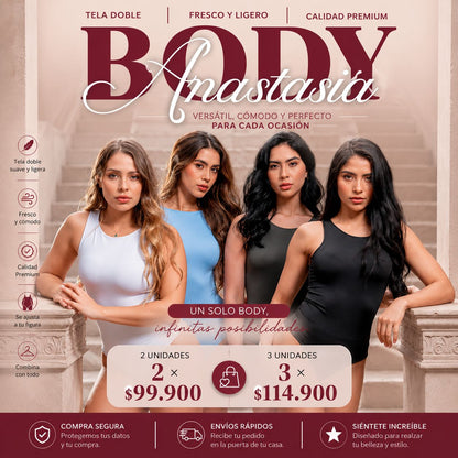 Body Anastasia Suplex Doble | Silueta Moldeada