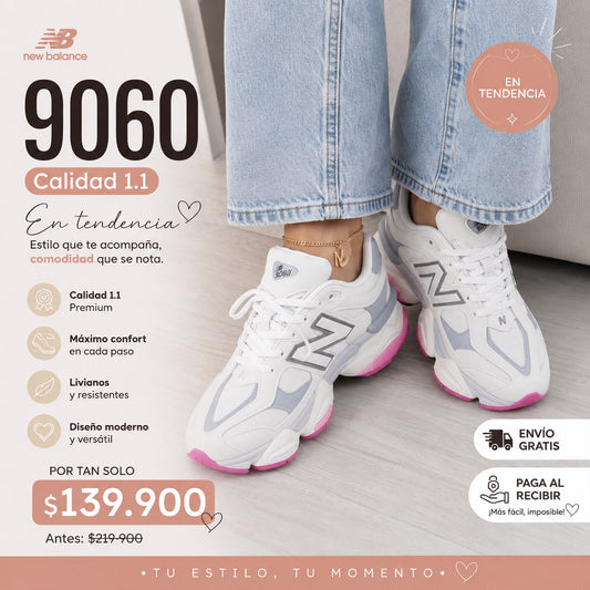 New Balance 9060 Dama 1.1 🇺🇸
