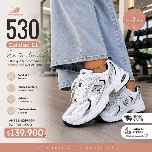 New balance 530 Dama 🇺🇸 Calidad 1.1 Premium + Envío Gratis